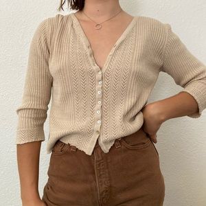 Thrifted Cardigan
